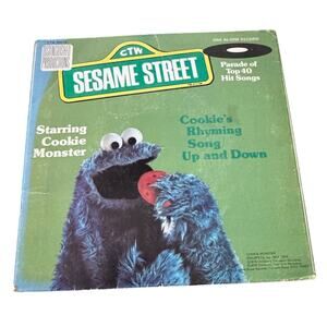 Cookie Monster ‎– Cookie's Rhyming Song / Up And Down
7” 45RPM